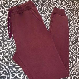 Maroon Joggers